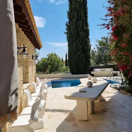 Exquisite Golf Villa With Sea, 8Tee, Green Views, In Aphrodite Hills Golf Resort Kouklia Exterior photo